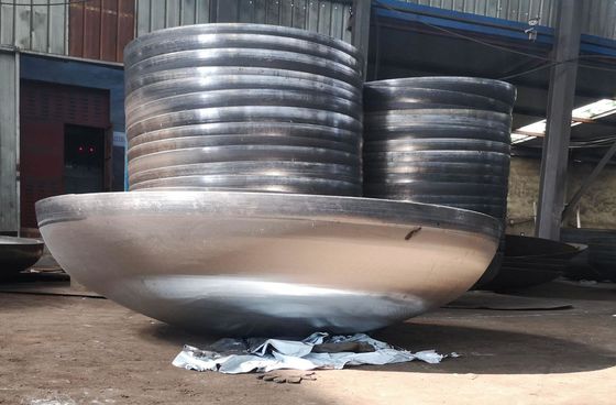 ASME 표준 300mm 500m 800m 1000mm 압력 용기에 대한 토리스페리컬 디스크 머리와 끝