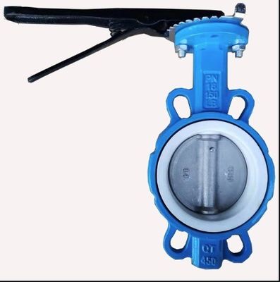 OEM 맞춤형 탄력적 인 좌석 융통성 Cast Iron Butterfly Valve 산업 제어