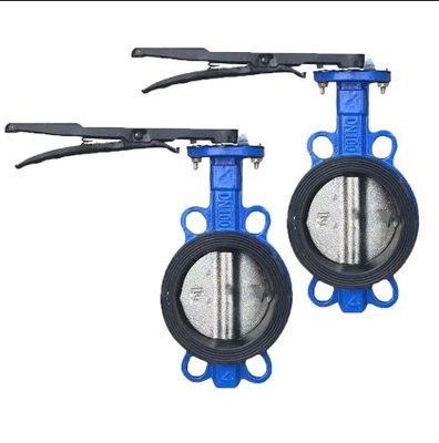 OEM 맞춤형 탄력적 인 좌석 융통성 Cast Iron Butterfly Valve 산업 제어