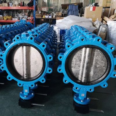 맞춤형 JIS 10k/5k PN10/16 알루미늄 브론즈 스테인리스 스틸 바디 EPDM NBR PTFE 좌석 럭 타입 나비
