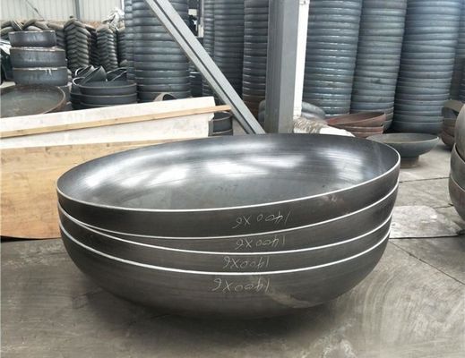 실린더 압력 용기 탱크 뚜?? 접시 끝