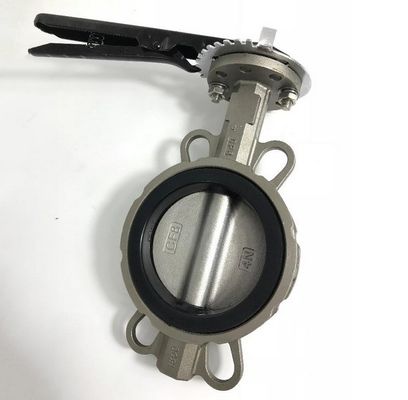 맞춤형 400mm DN300 스테인리스 스틸 나비 밸브