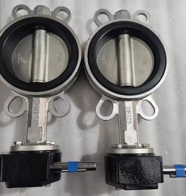 맞춤형 400mm DN300 스테인리스 스틸 나비 밸브
