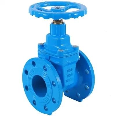 맞춤형 포트 크기 HT200 Cast Iron Flange 타입 게이트 밸브 유연 철 손바퀴