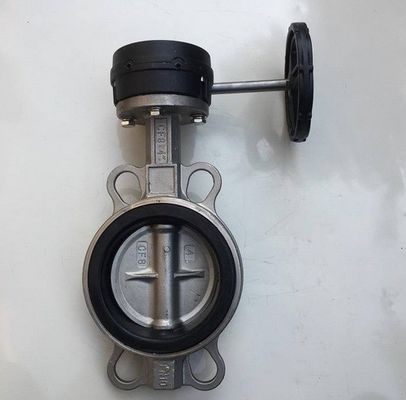 OEM 포트 크기와 공기 조절 손잡이가 있는 스테인레스 스틸 나비 밸브