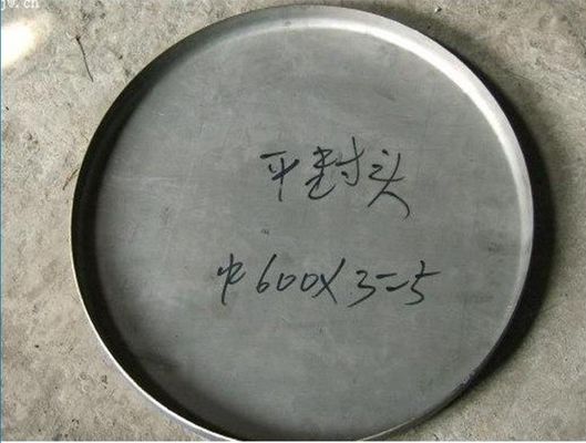 탄소 304 Astm A403 강철 316l 평면 머리 탱크 끝