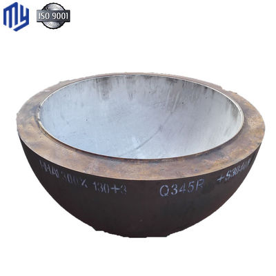 ASME 표준 6mm 1200mm 1000mm 900mm 탄소 강철 보일러 부품을 위한 반구 머리