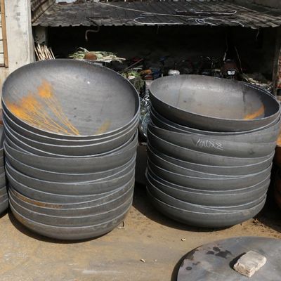 ASME 표준 6mm 1200mm 1000mm 900mm 탄소 강철 보일러 부품을 위한 반구 머리