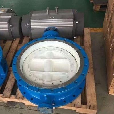 PN10 PN16 PN25 CLASS150 듀플 플랜지드 듀플 오프셋 엑센트릭 버터플라이 밸브
