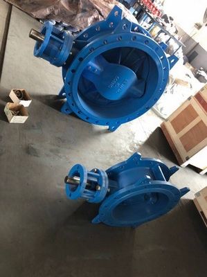 PN10 PN16 PN25 CLASS150 듀플 플랜지드 듀플 오프셋 엑센트릭 버터플라이 밸브