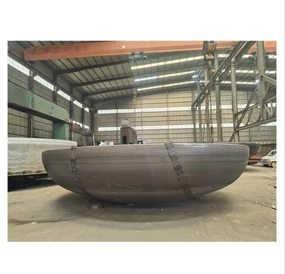 ASME 표준 압력 용기 머리 직경 3000mm 뜨거운 형성 타원형 접시 머리