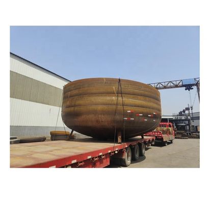 OEM 탄소 강철 접시 끝 반구 머리와 스테인레스 스틸 파이프 부착 끝 캡