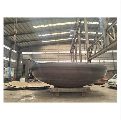 OEM 탄소 강철 접시 끝 반구 머리와 스테인레스 스틸 파이프 부착 끝 캡