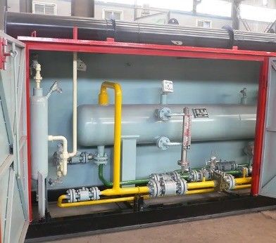 제조 공장 LPG 가스 채용 기계 저장 탱크 실린더와 함께 스키드 스테이션