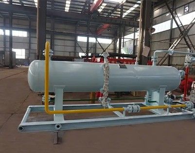 제조 공장 LPG 가스 채용 기계 저장 탱크 실린더와 함께 스키드 스테이션