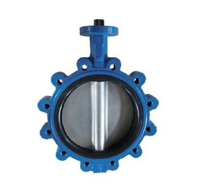 맞춤형 Cast Iron Gear 웨이퍼 연결 Lug 지원 Butterfly 밸브 파이프 부착