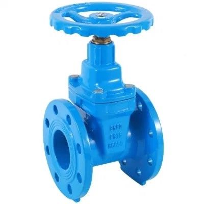 DN80 DN200 Y형 HDPE 파이프 PN16 유연 철 탄소 강철 게이트 밸브