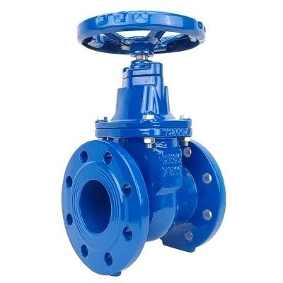 DN80 DN200 Y형 HDPE 파이프 PN16 유연 철 탄소 강철 게이트 밸브