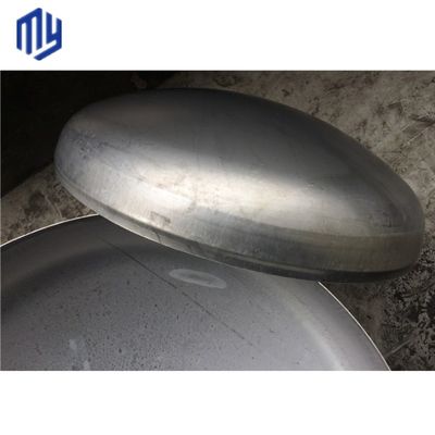 색칠 가능한 SS304 SS316L 스테인리스 스틸 닦기 파이프 끝 파이프 끝 접힌 탱크 머리