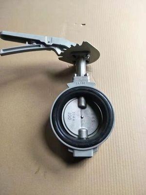 EPDM PTFE 밀폐 알루미늄 합금 몸 웨이퍼 진열 저항을 위한 나비 밸브