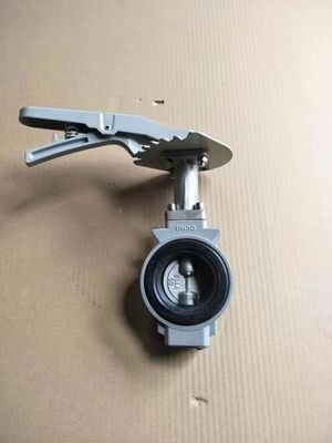 EPDM PTFE 밀폐 알루미늄 합금 몸 웨이퍼 진열 저항을 위한 나비 밸브