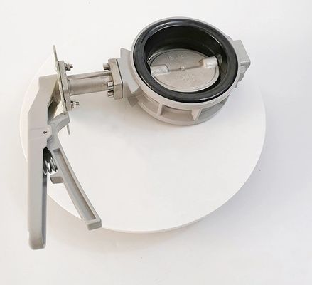 EPDM PTFE 밀폐 알루미늄 합금 몸 웨이퍼 진열 저항을 위한 나비 밸브