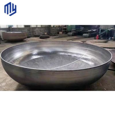 산업 표준 Asme 탄소 강철 압력 용기 평면 바닥 끝 구형 머리