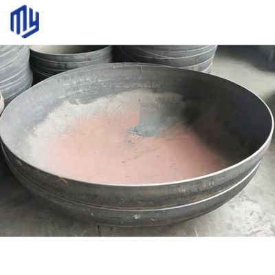 산업 표준 Asme 탄소 강철 압력 용기 평면 바닥 끝 구형 머리