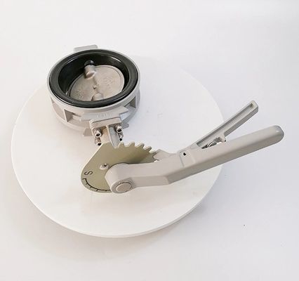 1000PCS/per Day 알루미늄 합금 반 응축 클램프 웨이퍼 배터플라이 밸브