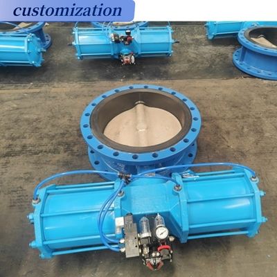 맞춤형 ISO CE Pneumatic Actuator Butterfly 밸브 및 부착