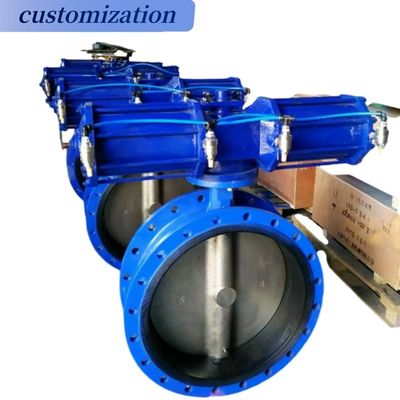 맞춤형 ISO CE Pneumatic Actuator Butterfly 밸브 및 부착