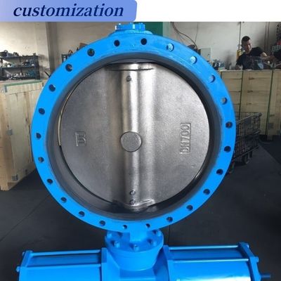 맞춤형 ISO CE Pneumatic Actuator Butterfly 밸브 및 부착