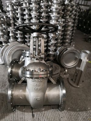 WCB DN500 PN25 게이트 밸브