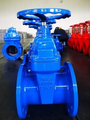 200psi DN200 pn16 GGG50 고무 EPDM 탄력적인 좌석 볼트