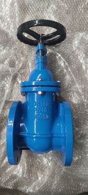 DIN3352 F4 Di GGG40/GGG50 플랑지 끝 금속 밀폐 게이트 밸브