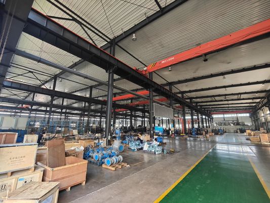 산업 환경에서 OEM 포트 크기를위한 다재다능한 대형 기어박스 작동 게이트 밸브