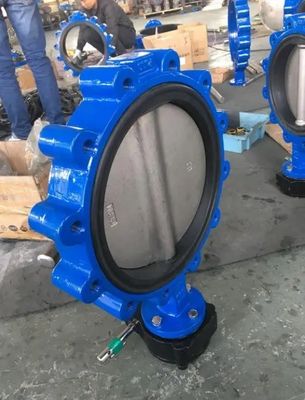 OEM 지원 PN10/16 Cast Iron Lug 타입 나비 밸브 맞춤 서비스