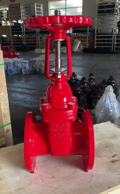 맞춤형 포트 크기 DN50 수동 제어 상승하지 않는 줄기 게이트 밸브