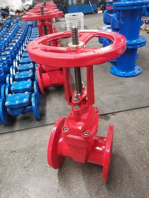 맞춤형 포트 크기 DN50 수동 제어 상승하지 않는 줄기 게이트 밸브