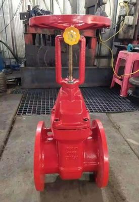 맞춤형 포트 크기 DN50 수동 제어 상승하지 않는 줄기 게이트 밸브