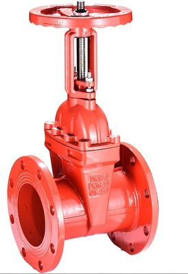 맞춤형 포트 크기 DN50 수동 제어 상승하지 않는 줄기 게이트 밸브