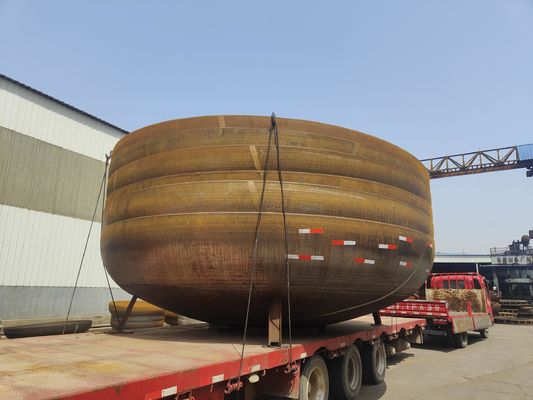 맞춤형 지원 OBM 직경 1400mm 스테인리스 스틸 반구 타원형 접시 머리