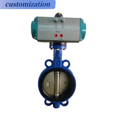 수매 매체 웨이퍼 타입 배터플라이 밸브