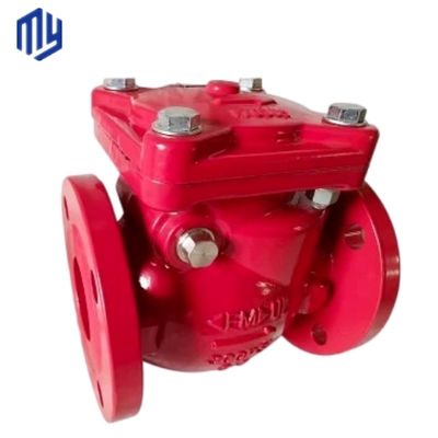 Ansi 6" Cast Steel Swing Check Valve 맞춤형 서비스와 함께 반불 배수 밸브