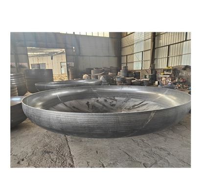 ASME 표준 304 스테인리스 스틸 파이프 부착 구형 토리스피어 디시 엔드 헤드