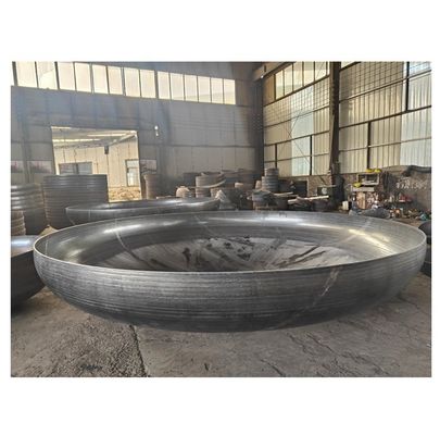 ASME 표준 304 스테인리스 스틸 파이프 부착 구형 토리스피어 디시 엔드 헤드