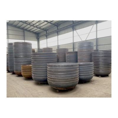 OEM 지원 용접 연결 1000mm 탄소 강철 금속 반구 머리 접시 끝