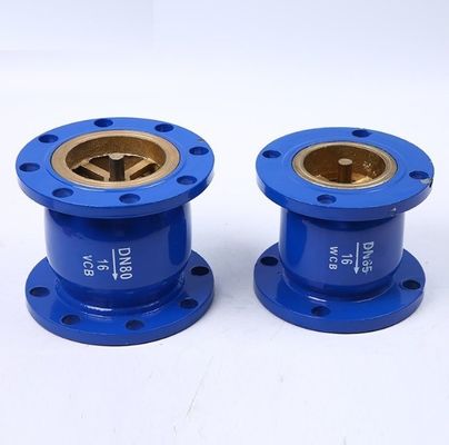 DN65 물 매체 및 OEM 포트 크기의 에너지 절약을 위한 철근 침묵 체크 밸브