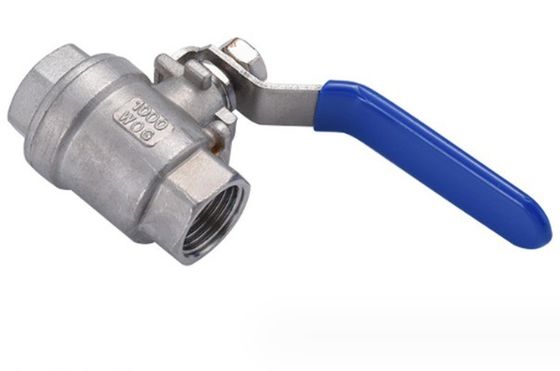 수압 1 인치 PTFE 밀폐 풀 뚫고 튀긴 스테인레스 스틸 물 볼 밸브