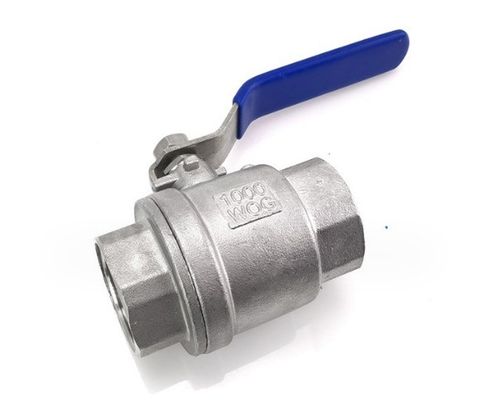 수압 1 인치 PTFE 밀폐 풀 뚫고 튀긴 스테인레스 스틸 물 볼 밸브